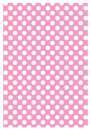 Printed Wafer Paper - Small Dots Pastel Pink